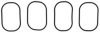 VICTOR REINZ 11-10000-01 Gasket Set, intake manifold